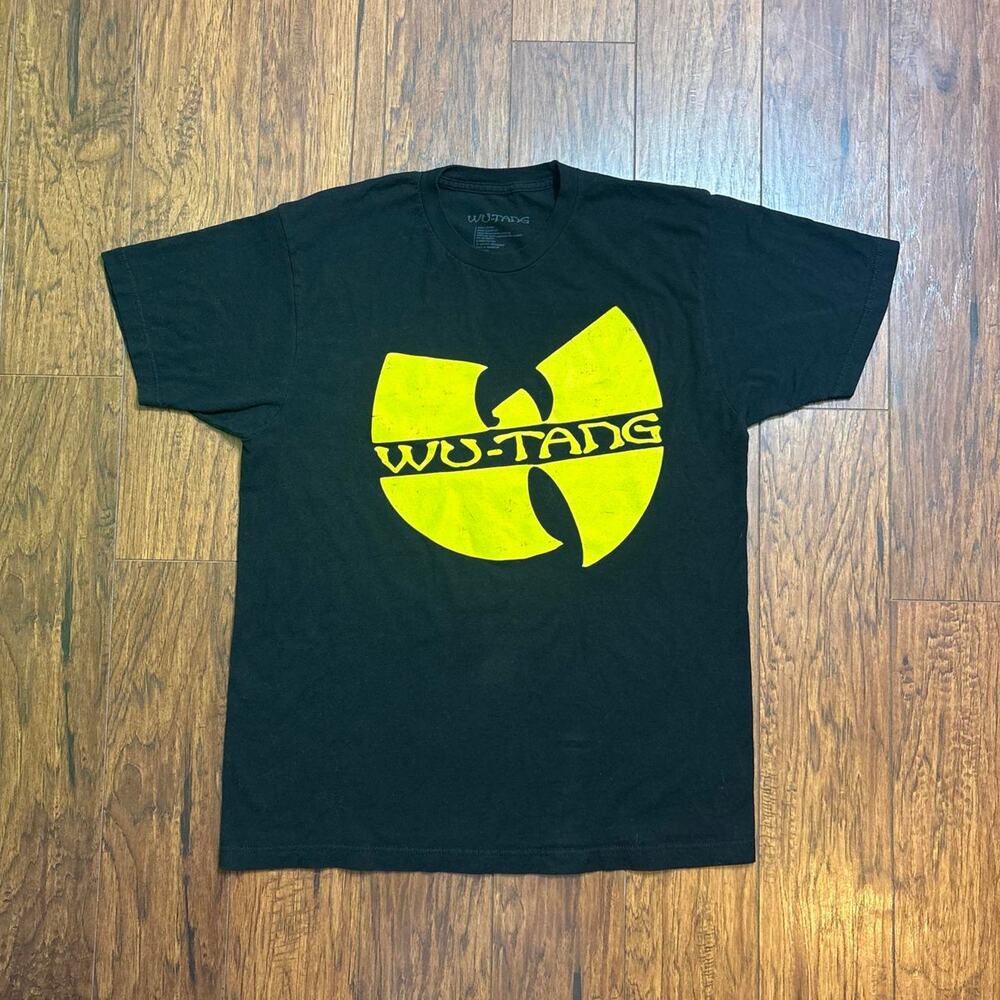 Wu tang clan black graphic t shirt